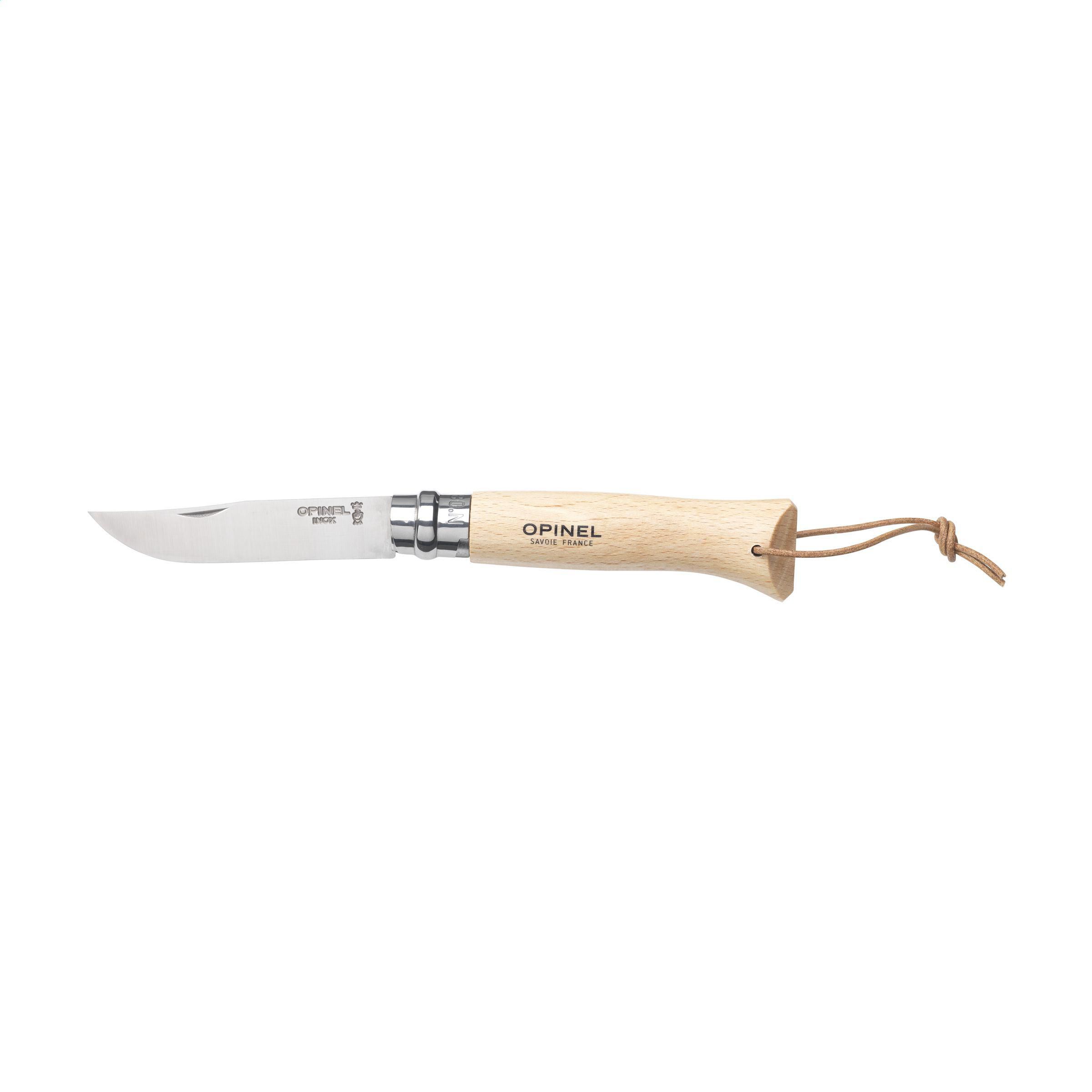 Opinel Inox Nr. 08 Natürliches Taschenmesser