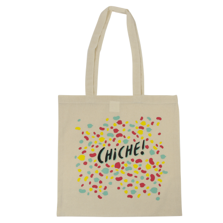 100% Baumwolltasche in Naturfarbe mit langen Griffen - Gelsenkirchen