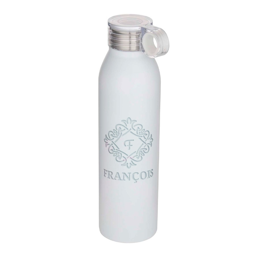 Bouteille d'eau en acier inoxydable recyclé RCS 650 ml Écoflot - Brunet