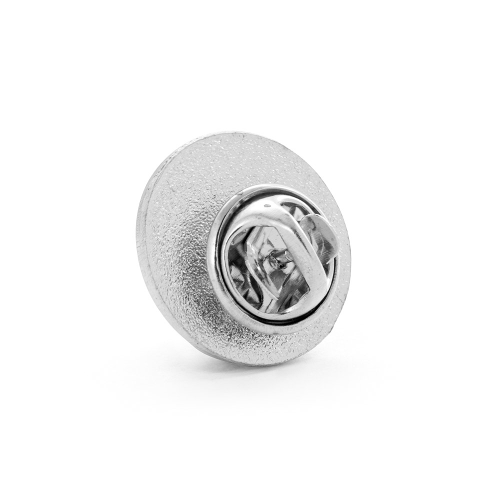 Pin's métallique Doming 18 personnalisé, 18 × 19 mm