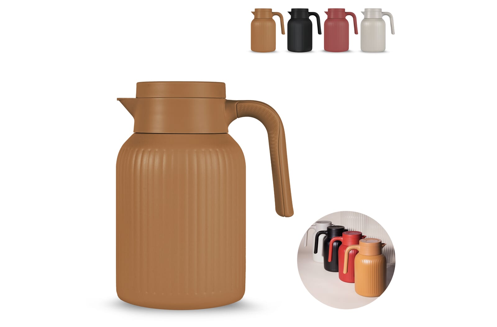 Sagaform Trine Thermos (recyclé) 1,5 L
