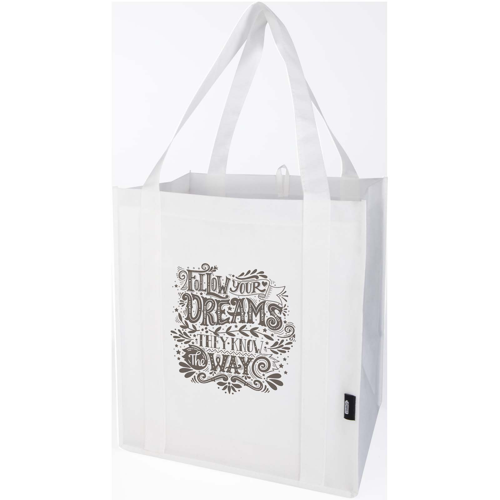 Liberty GRS recycelte Vlies-Tragetasche mit Bodenplatte 29 l