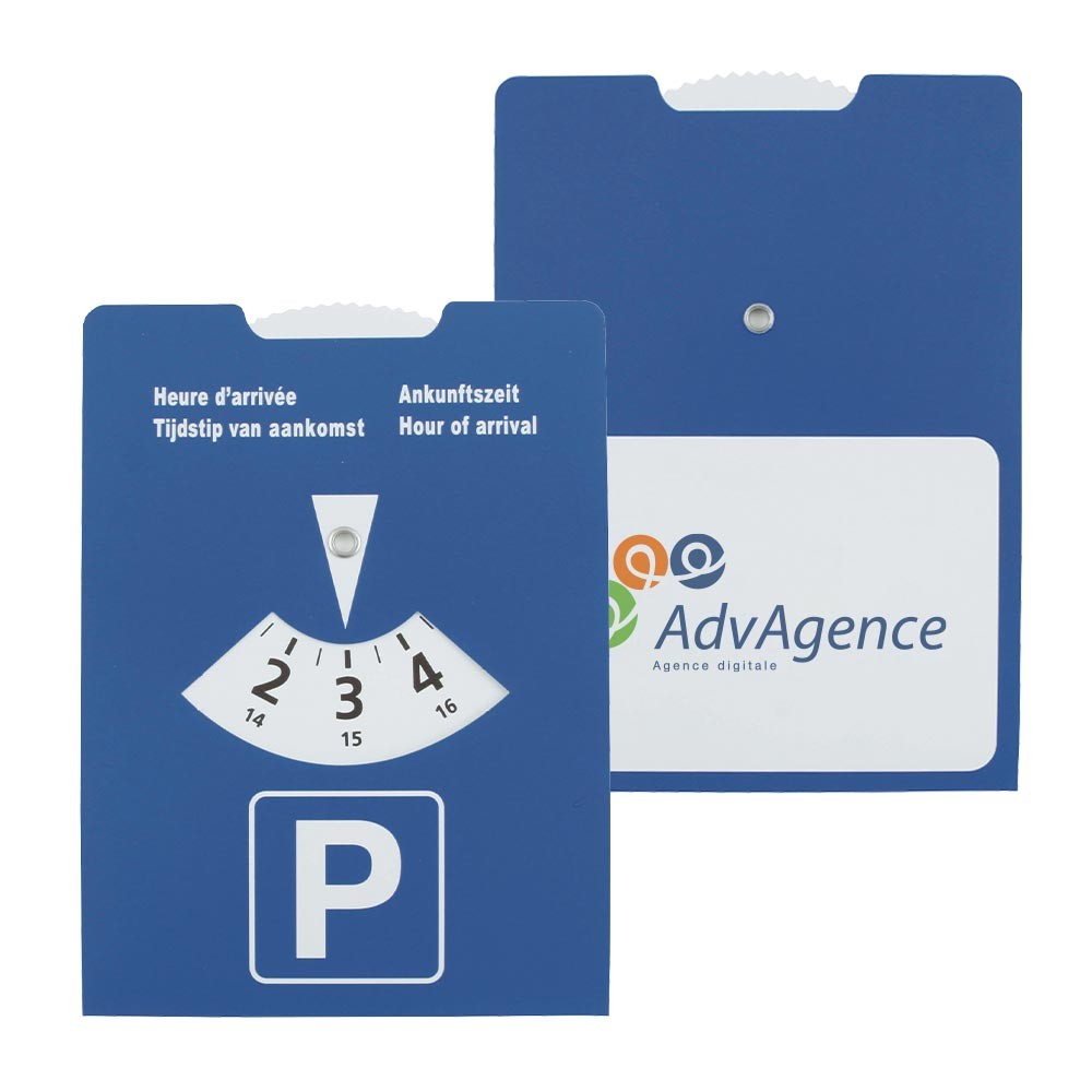 Disque de stationnement en carton - Thouarcé