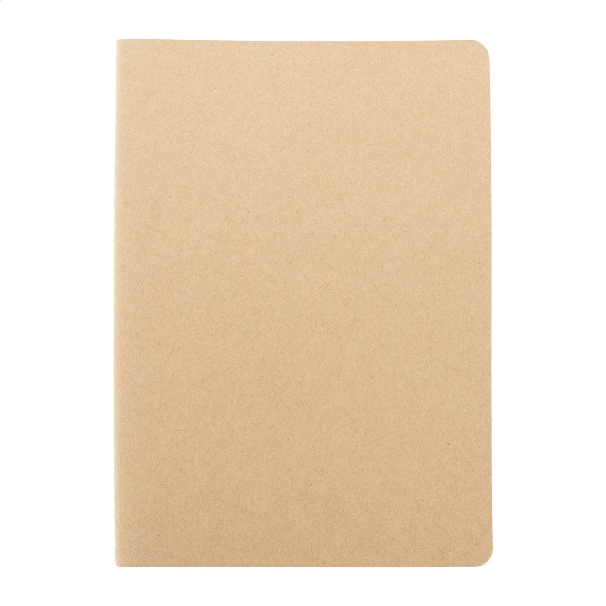 Carnet A5 Crofty personnalisé en papier recyclé, couverture cousue