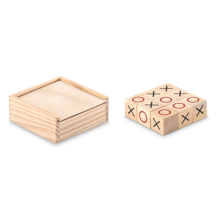 Holz-Tic-Tac-Toe-Spiel - Geisingen