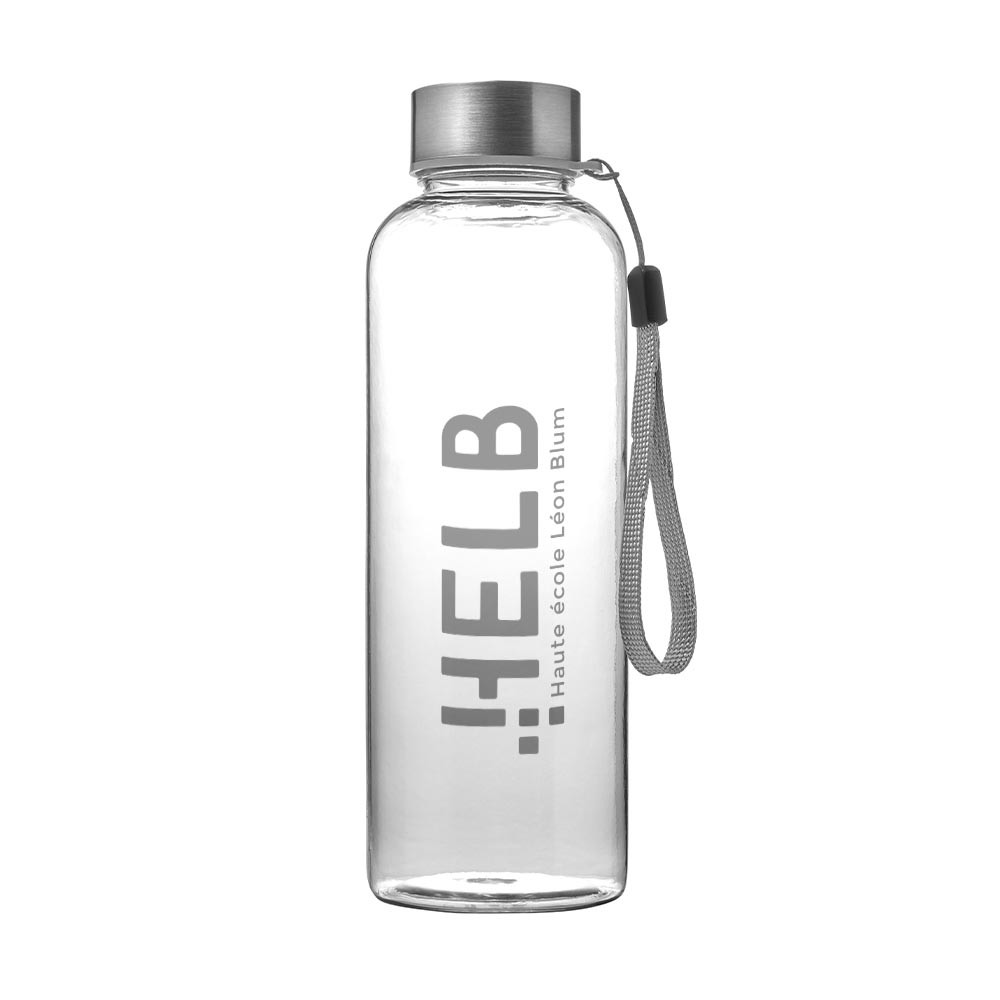 Tritan Flasche mit Edelstahlkappe - Marktbreit 