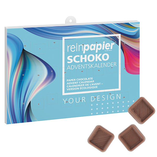 Calendrier de l'Avent Chocolaté Mural - Frans