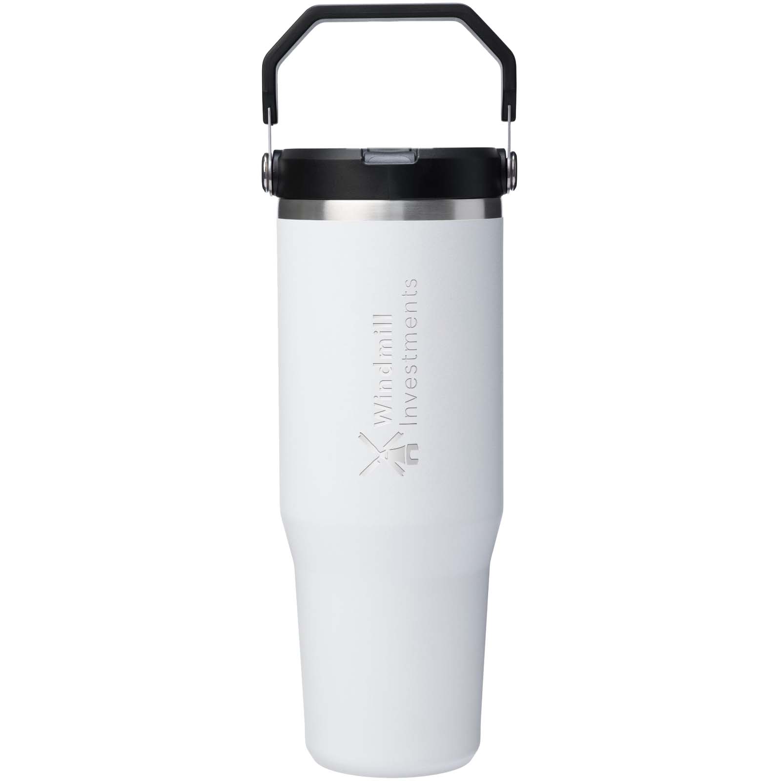 Stanley IceFlow™ 2.0 890 ml isolierter Edelstahlbecher mit klappbarem Strohhalm
