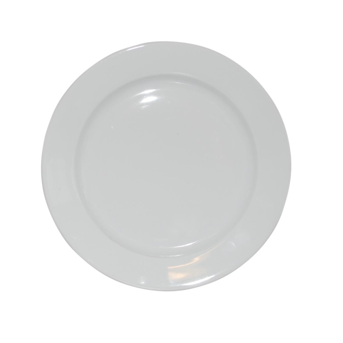 Weißes Randteller 30,5 cm - Nastätten