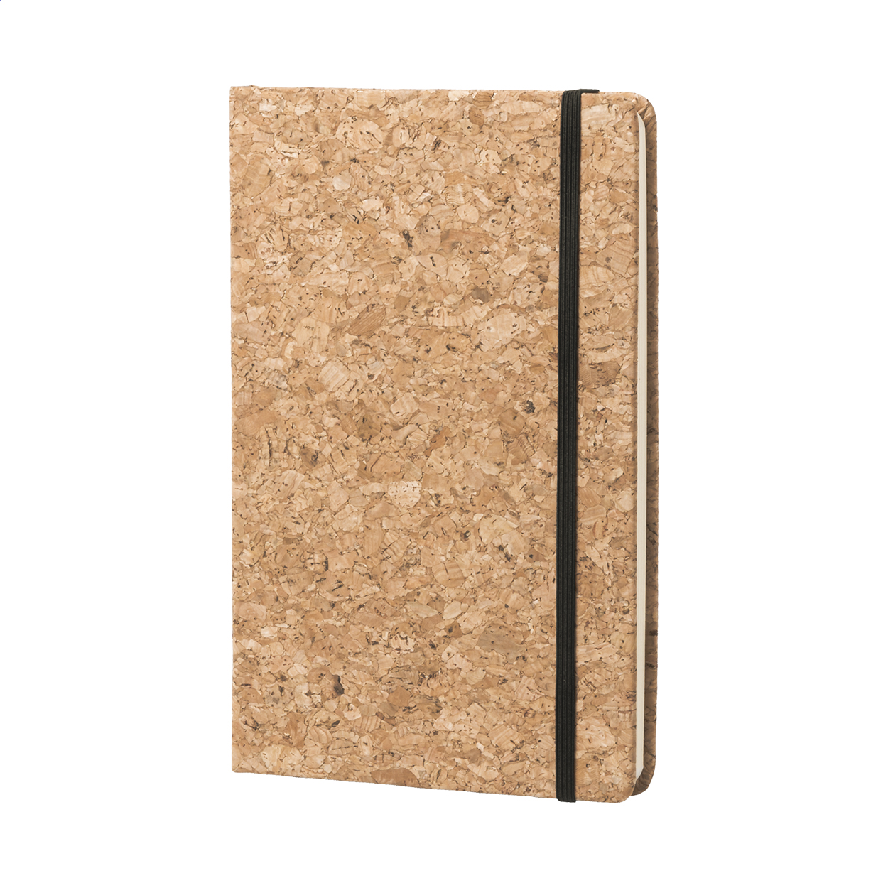 Maamora A5 Notizbuch mit Naturkork-Einband und 80 Blankoblättern bedrucken mit Logo