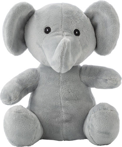 Éléphant en Peluche Brodé