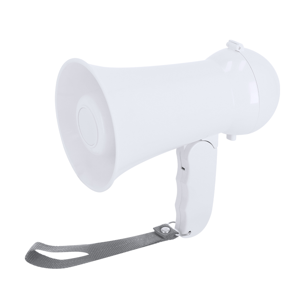 Mégaphone Pliant Éclatant - Laffite-Toupière imprimé avec logo