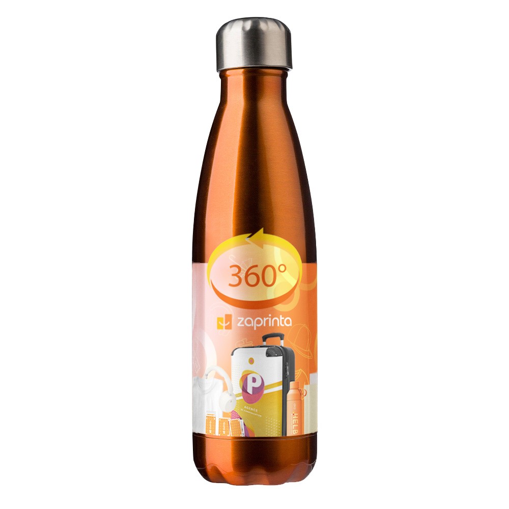 Bouteille simple paroi en acier inoxydable 650ml imprimé avec logo