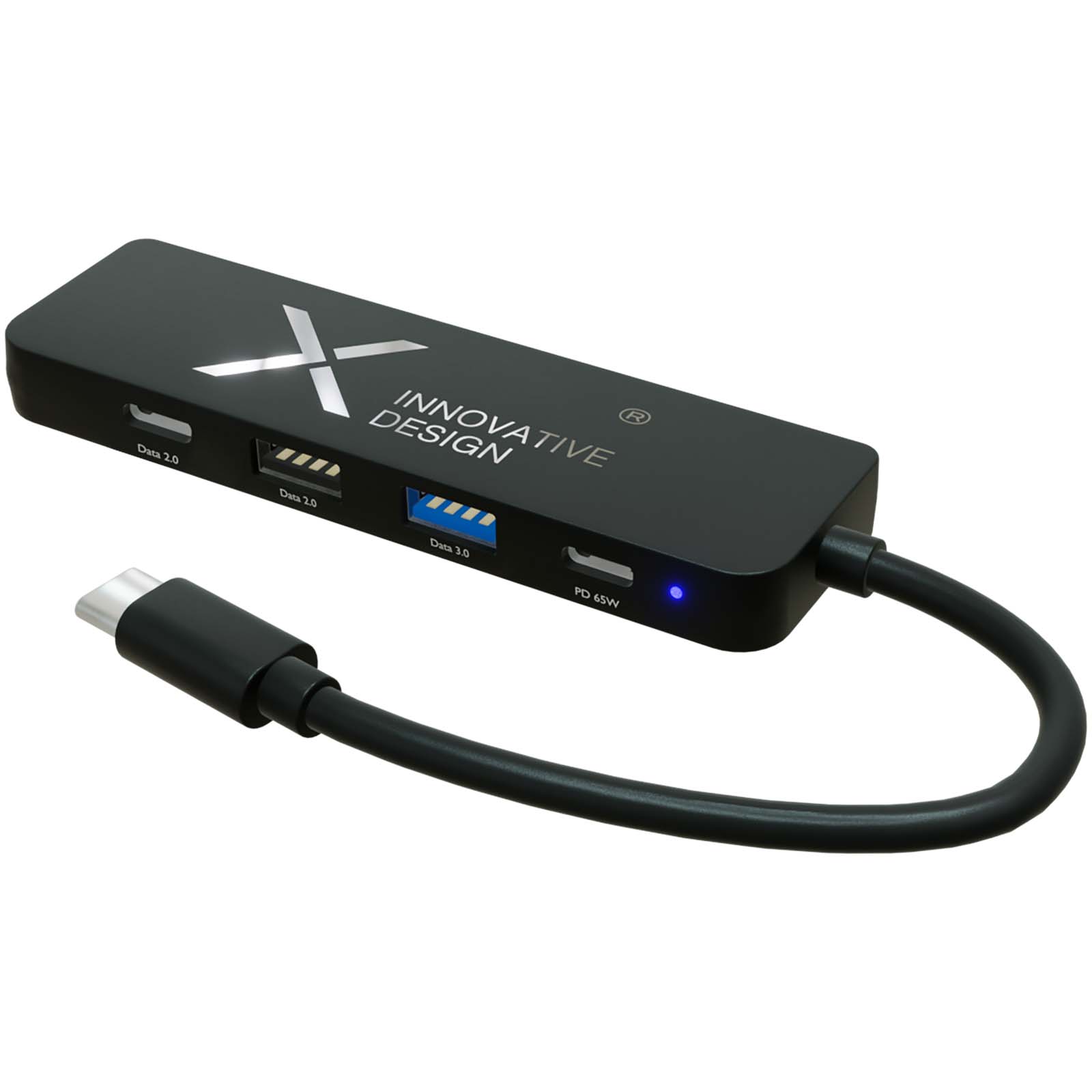Concentrateur USB 5-en-1 Évolution - Celles-sur-Durolle imprimé avec logo