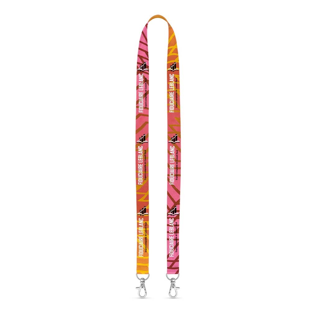 Zweifach Sublimations-Lanyard - Waldkappel
