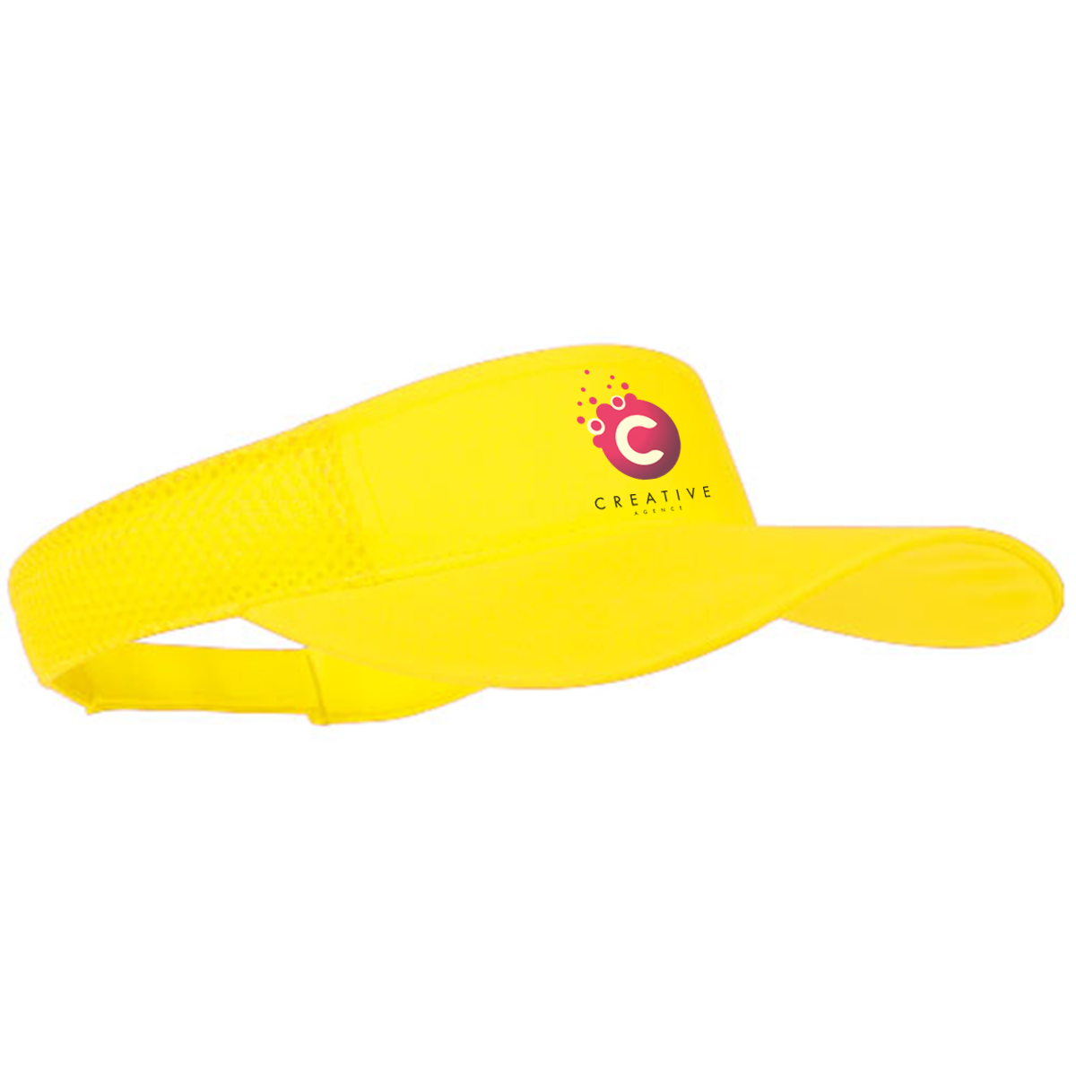 Visière personnalisable en polyester - Selena