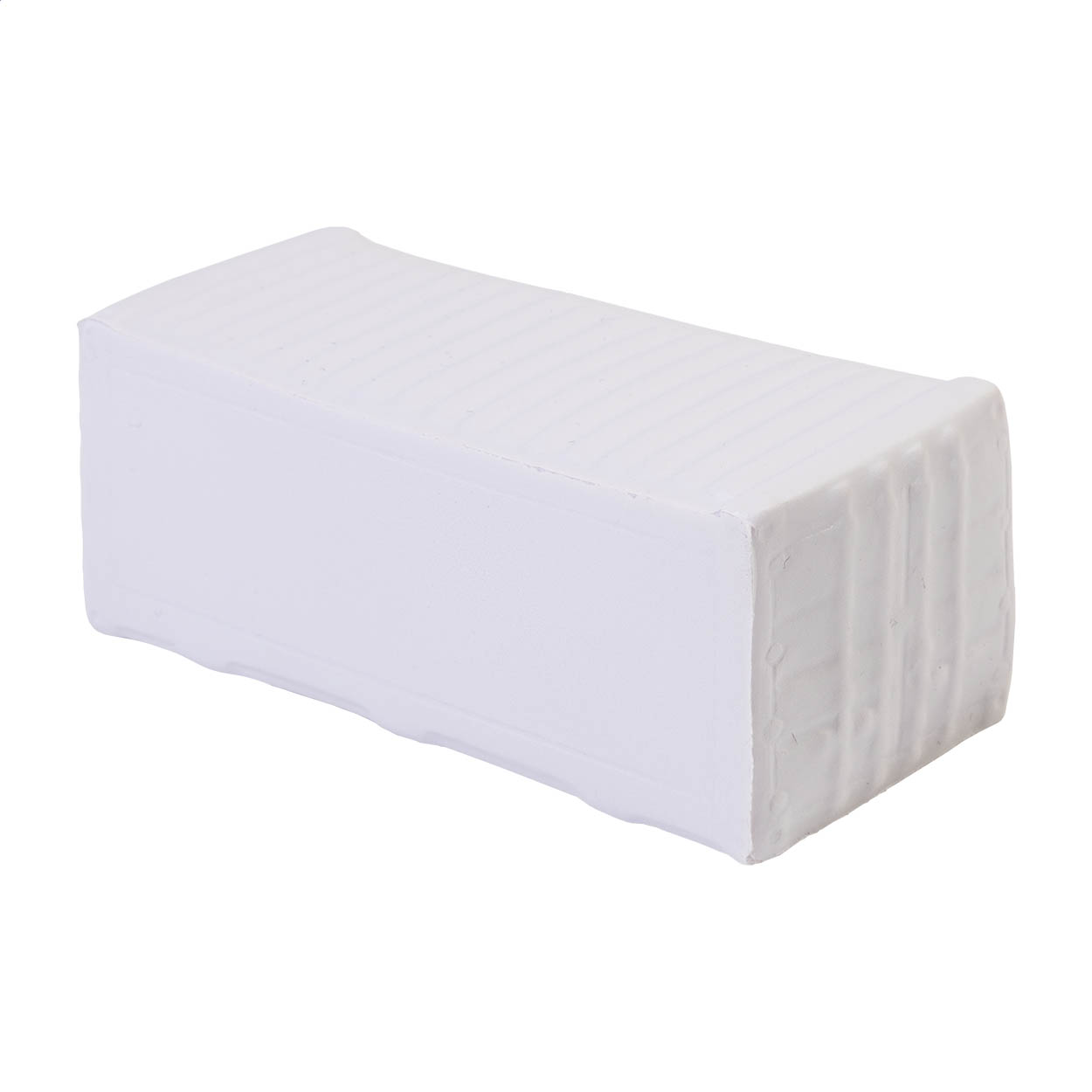 Balle anti-stress Freight en forme de conteneur personnalisée, mousse PU