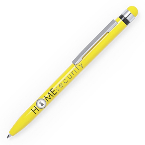 Stylo personnalisé coloré bouton-poussoir - Benjamin