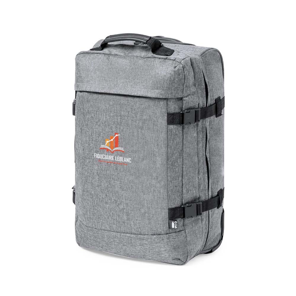 Sicherer Reisetrolley bedrucken mit Logo