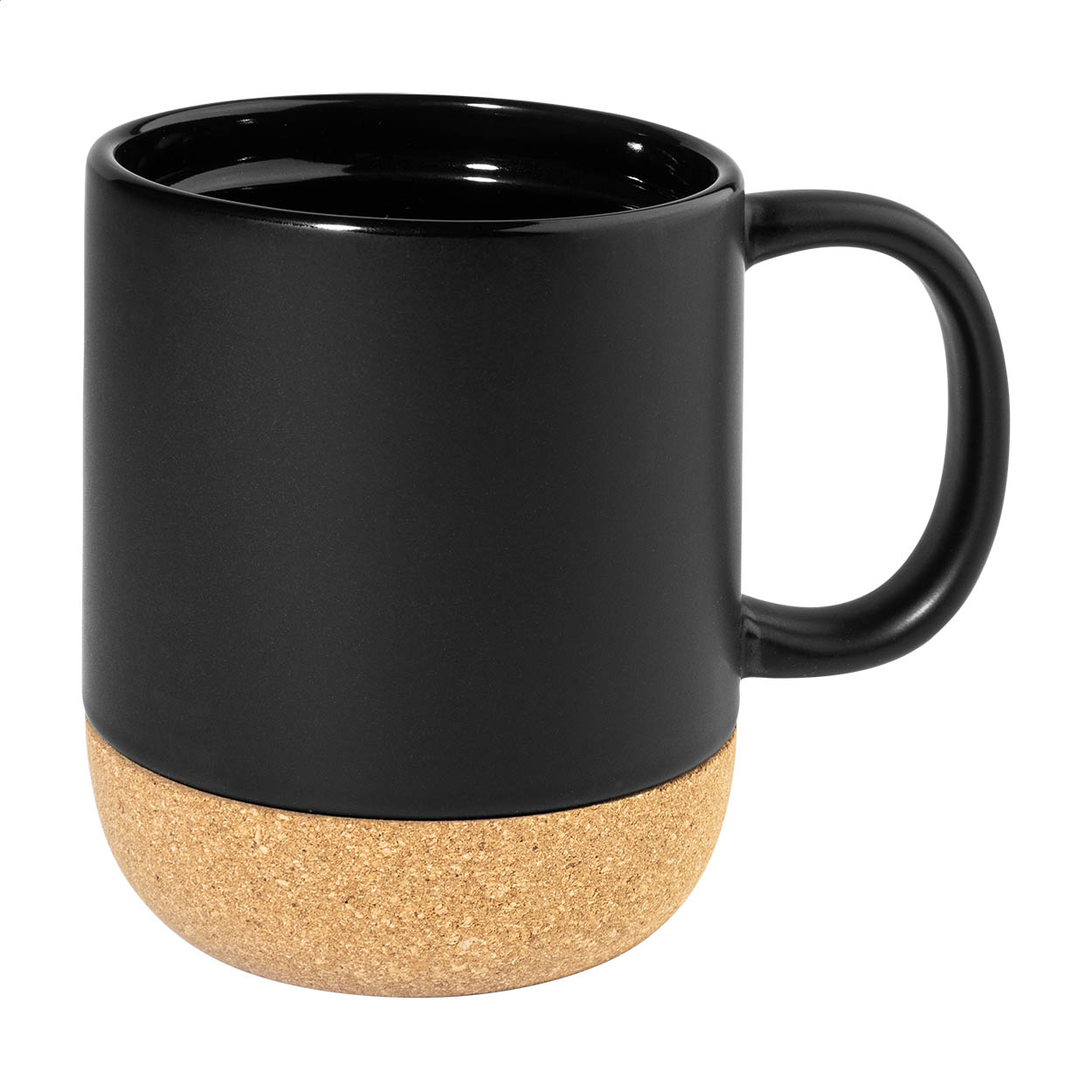 Kokomu Keramiktasse mit Korkboden, 420 ml, mit Ihrem Logo bedrucken mit Logo