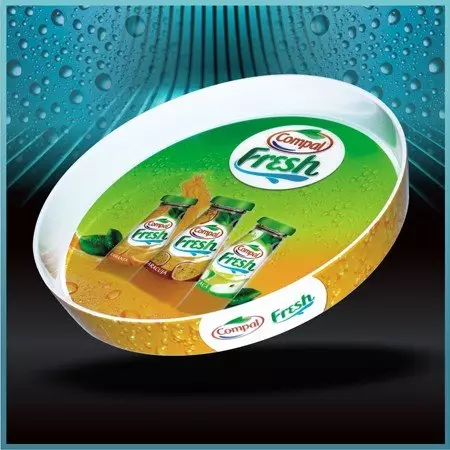 Rundes Tablett 345x50