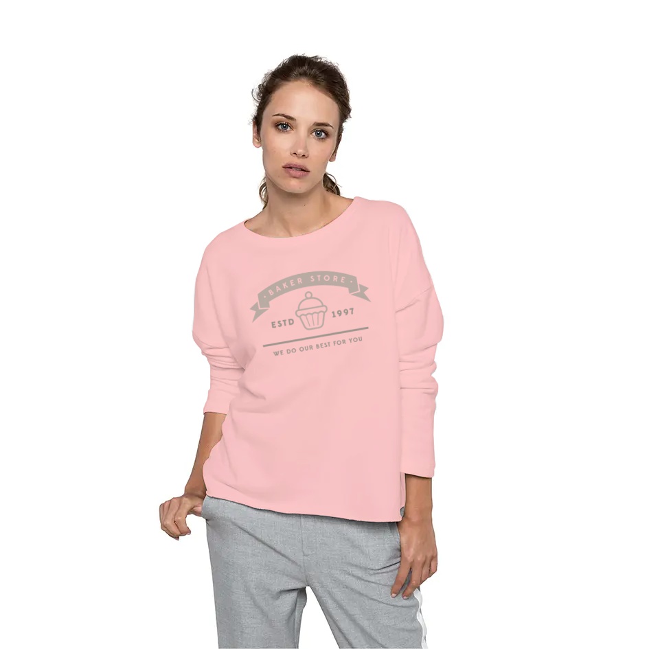 Sweatshirt Damen bedrucken - | Zaprinta Luxemburg Sweatshirt Damen bedrucken - | Zaprinta Luxemburg