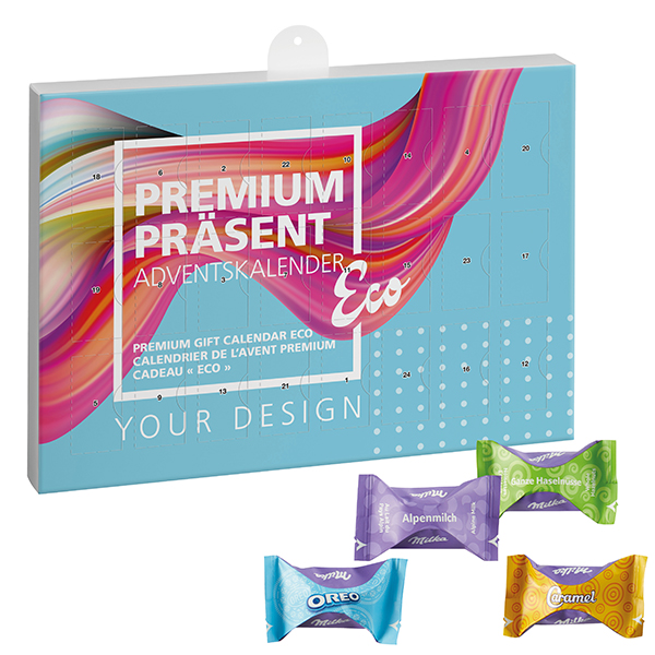 Calendrier de l'Avent Éco Premium avec Milka Favourites Mix - Golancourt