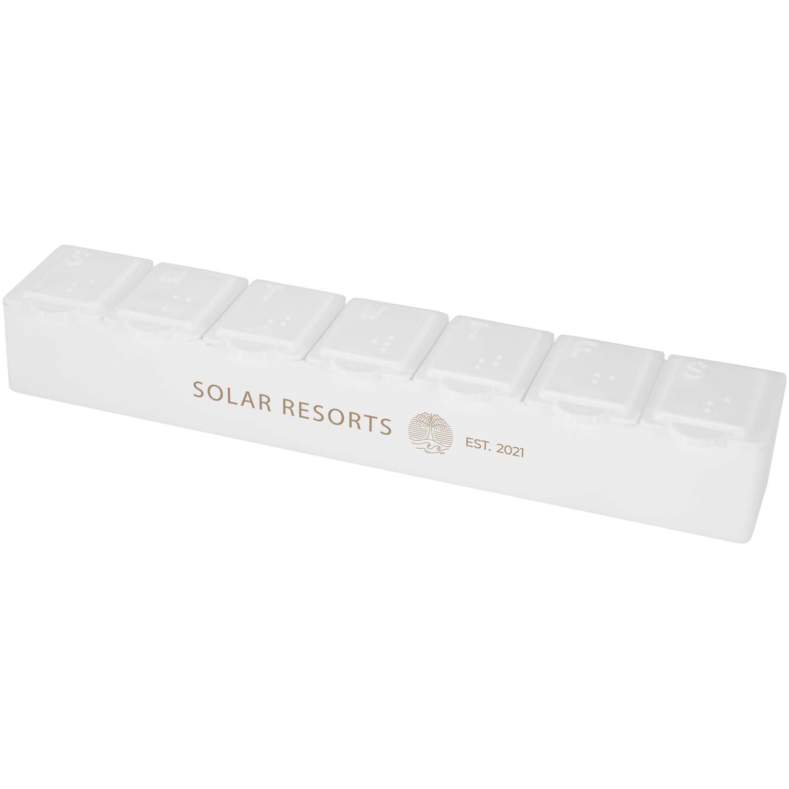 Organiseur de vitamines hebdomadaire Dose - Saint-Fortunat-sur-Eyrieux