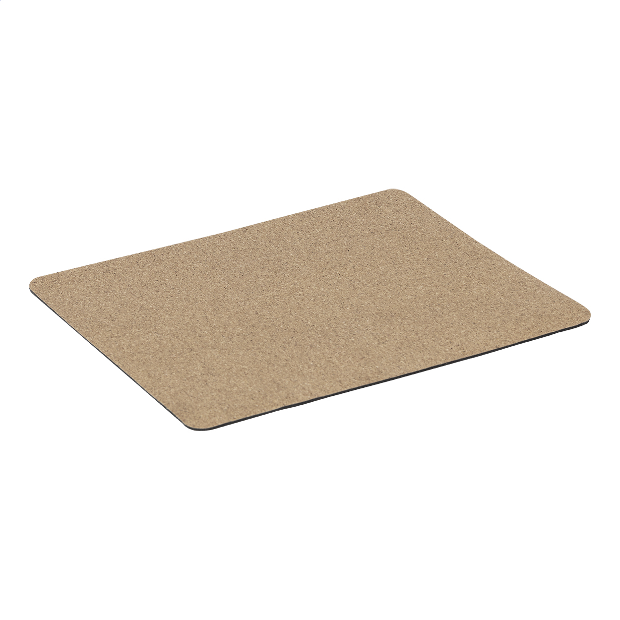 Tapis de souris Corpad personnalisé en liège naturel, base silicone imprimé avec logo