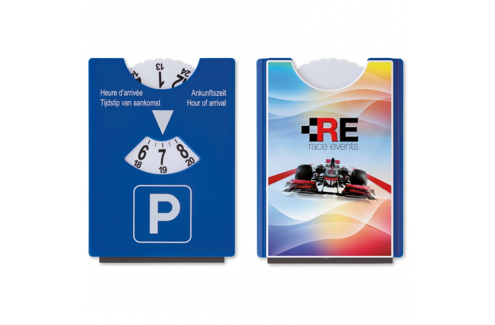 Disque stationnement raclette