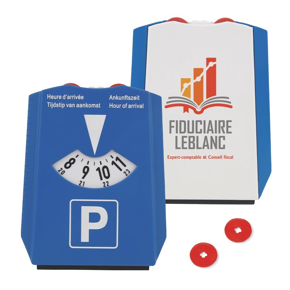 Grattoir à glace pour disque de stationnement avec pièces pour chariot de courses - Montégut-Lauragais