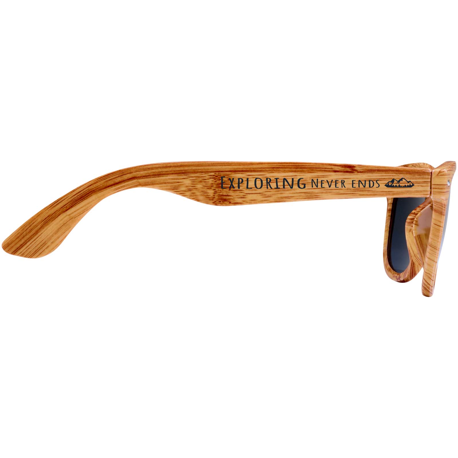 Holzblicksonnenbrille - Schenefeld bedrucken mit Logo