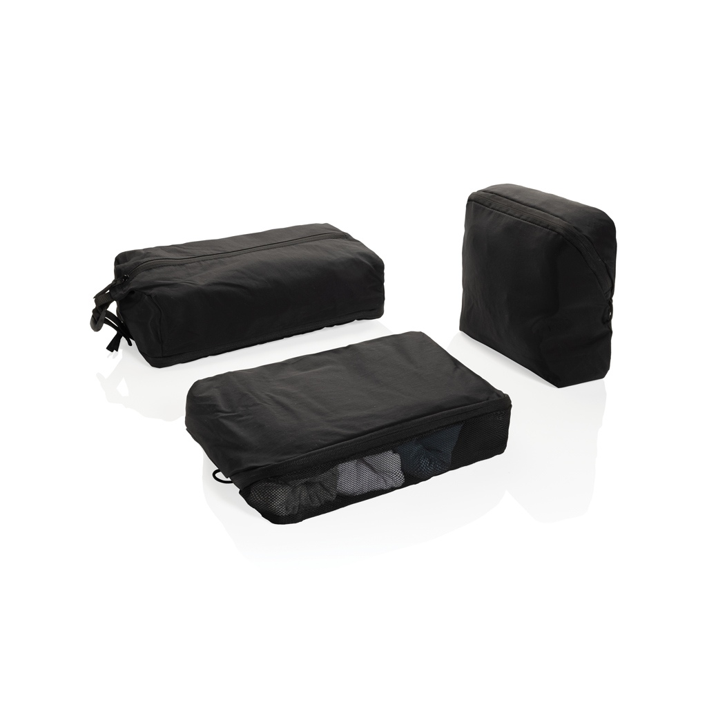 Set de cubes de rangement KENTO URBAN en nylon recyclé RCS, 3 tailles