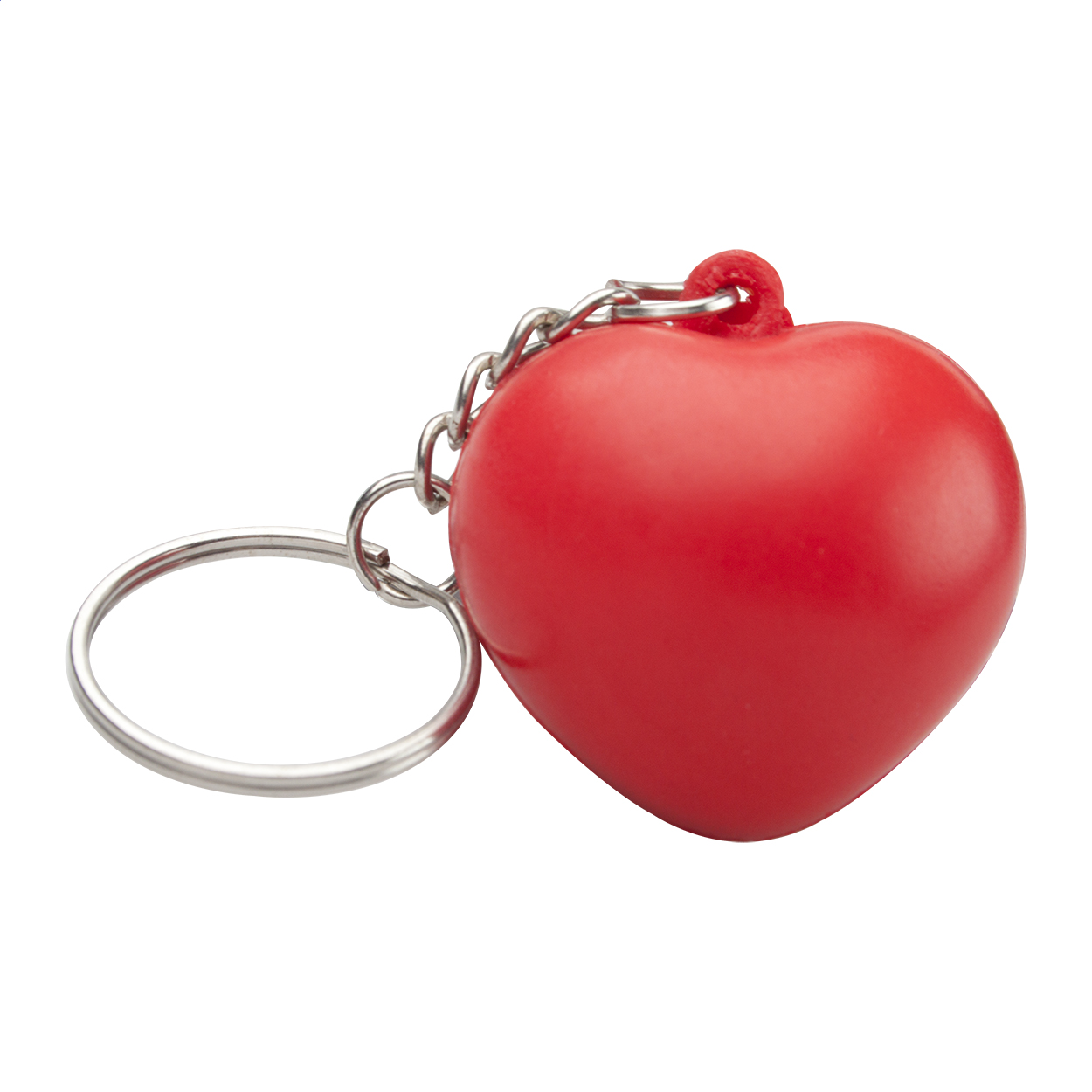Herzförmiger Stressball mit Schlüsselanhänger - St. Blasien