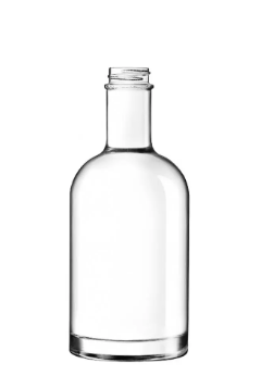 Elegante 35cl Glasflasche - Roth