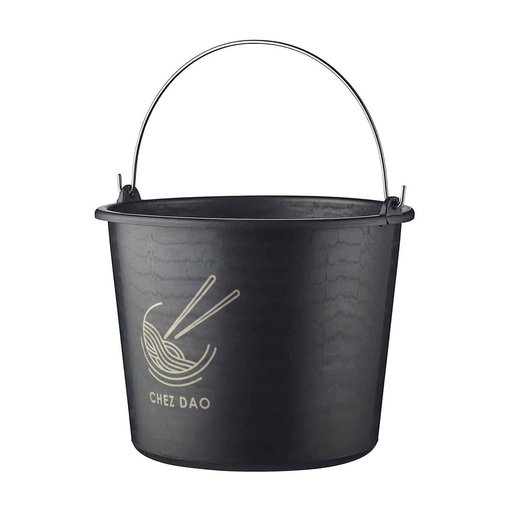 Umweltfreundlicher Recycling-Eimer (12L) - Bad Wildungen bedrucken mit Logo