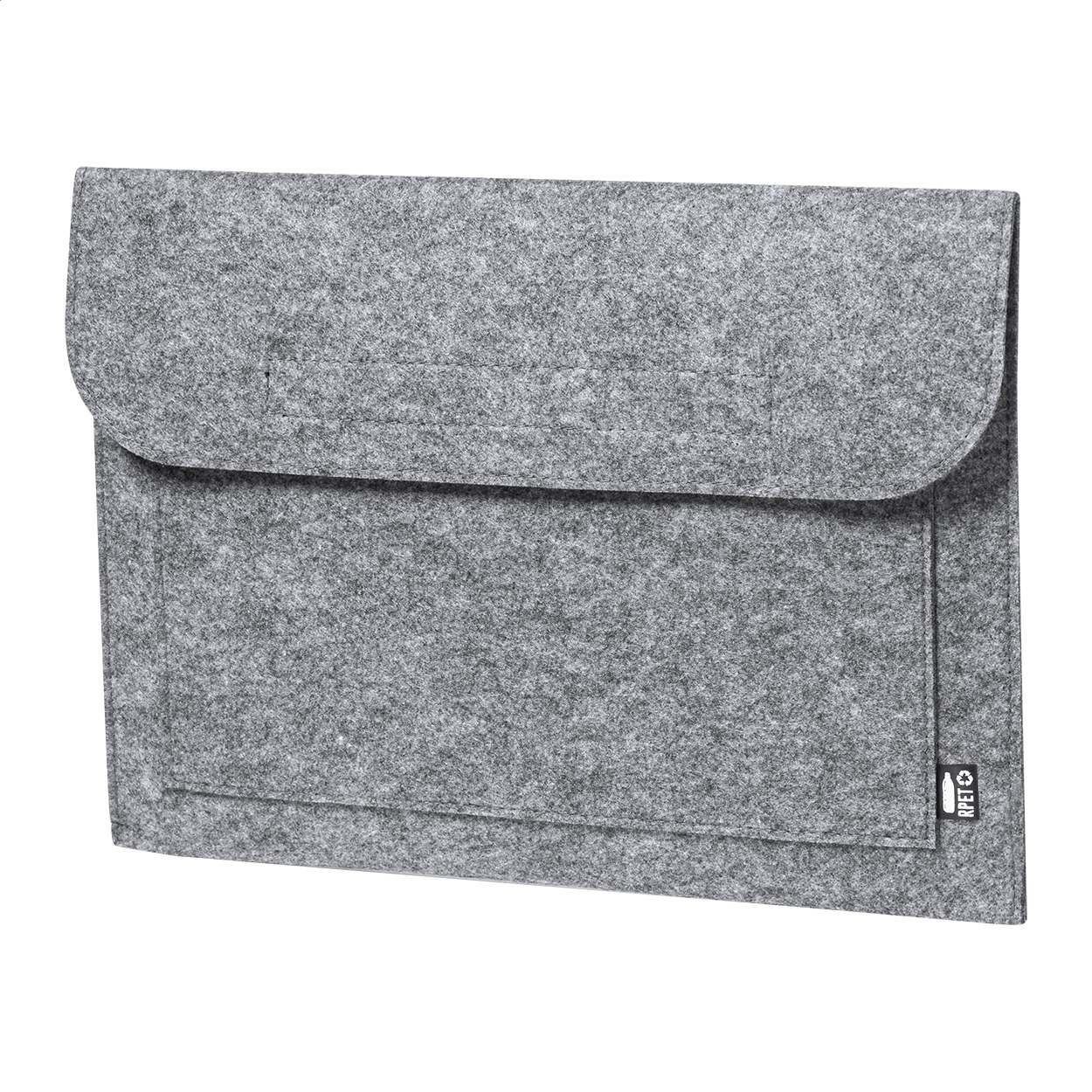 Pochette pour ordinateur portable Feddox personnalisée en feutre RPET imprimé avec logo
