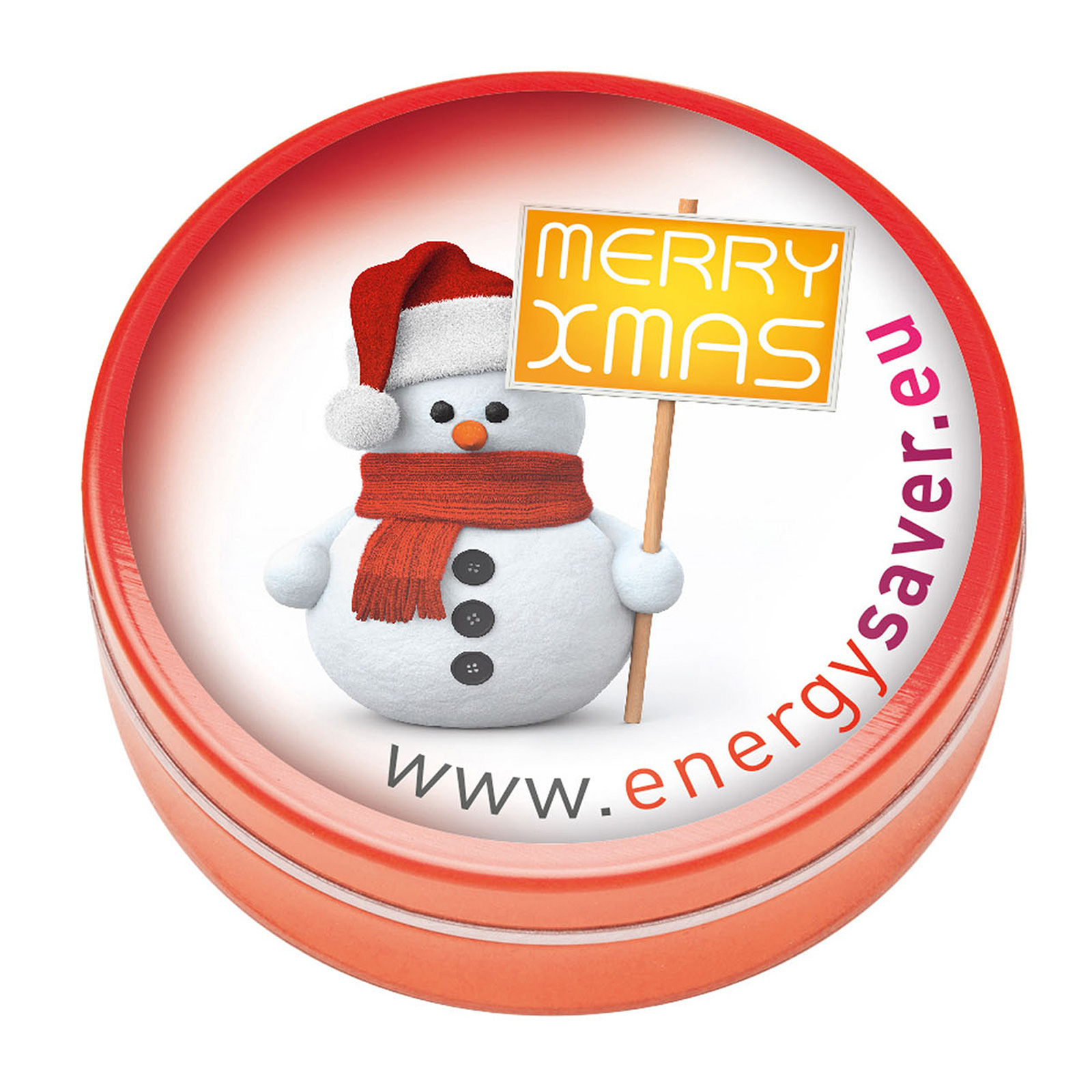 Runde Zinn Mehrfarbige Minzbonbons - Schrozberg