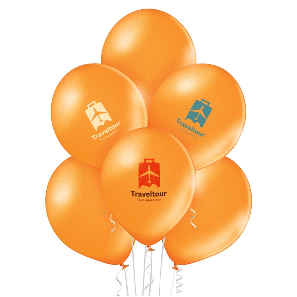 Ballons baudruche en latex naturel | couleurs métallique | Ø 33cm | livraison rapide | fabriqué en UE