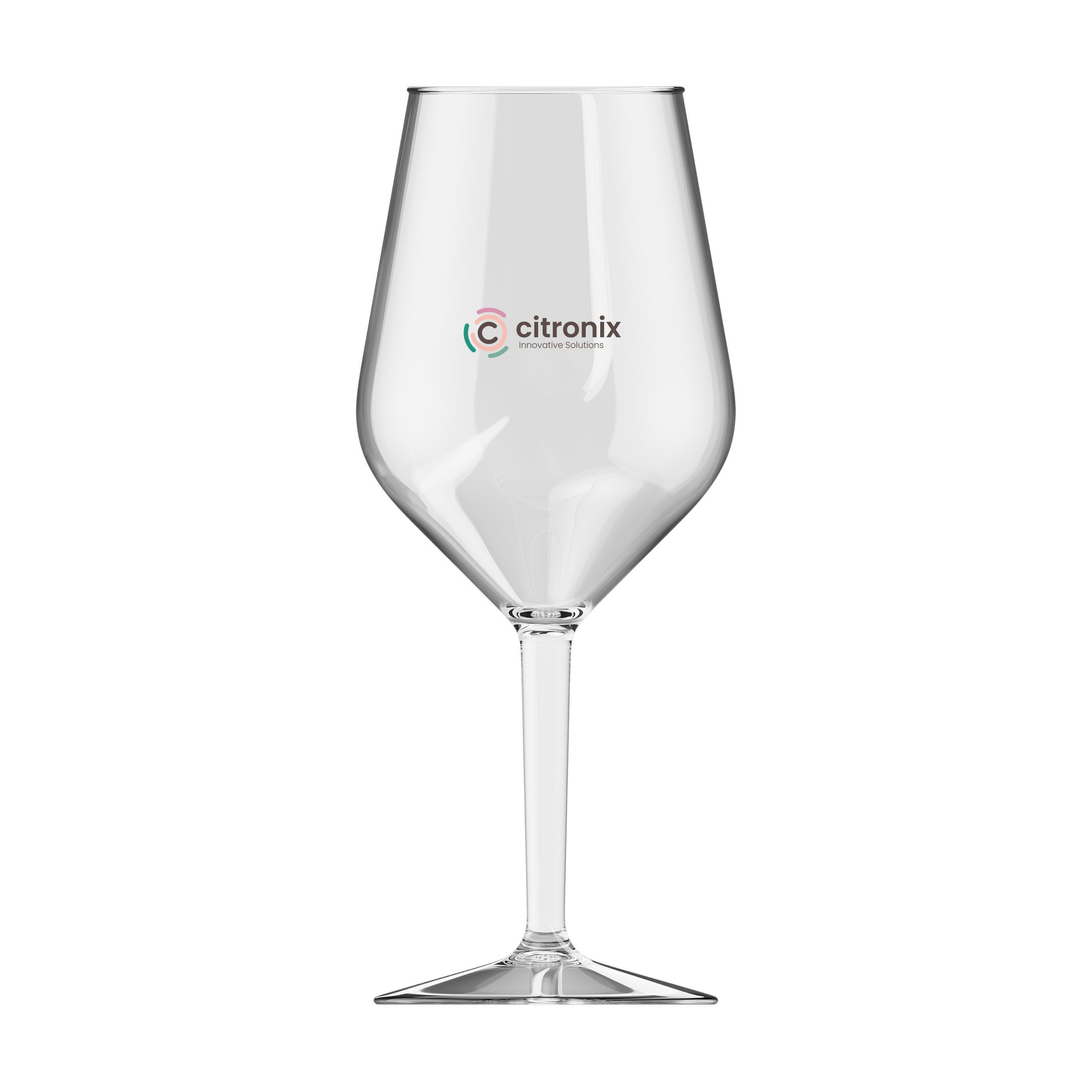 Unzerbrechliches Festglas Lady Abigail - St. Wendel bedrucken mit Logo