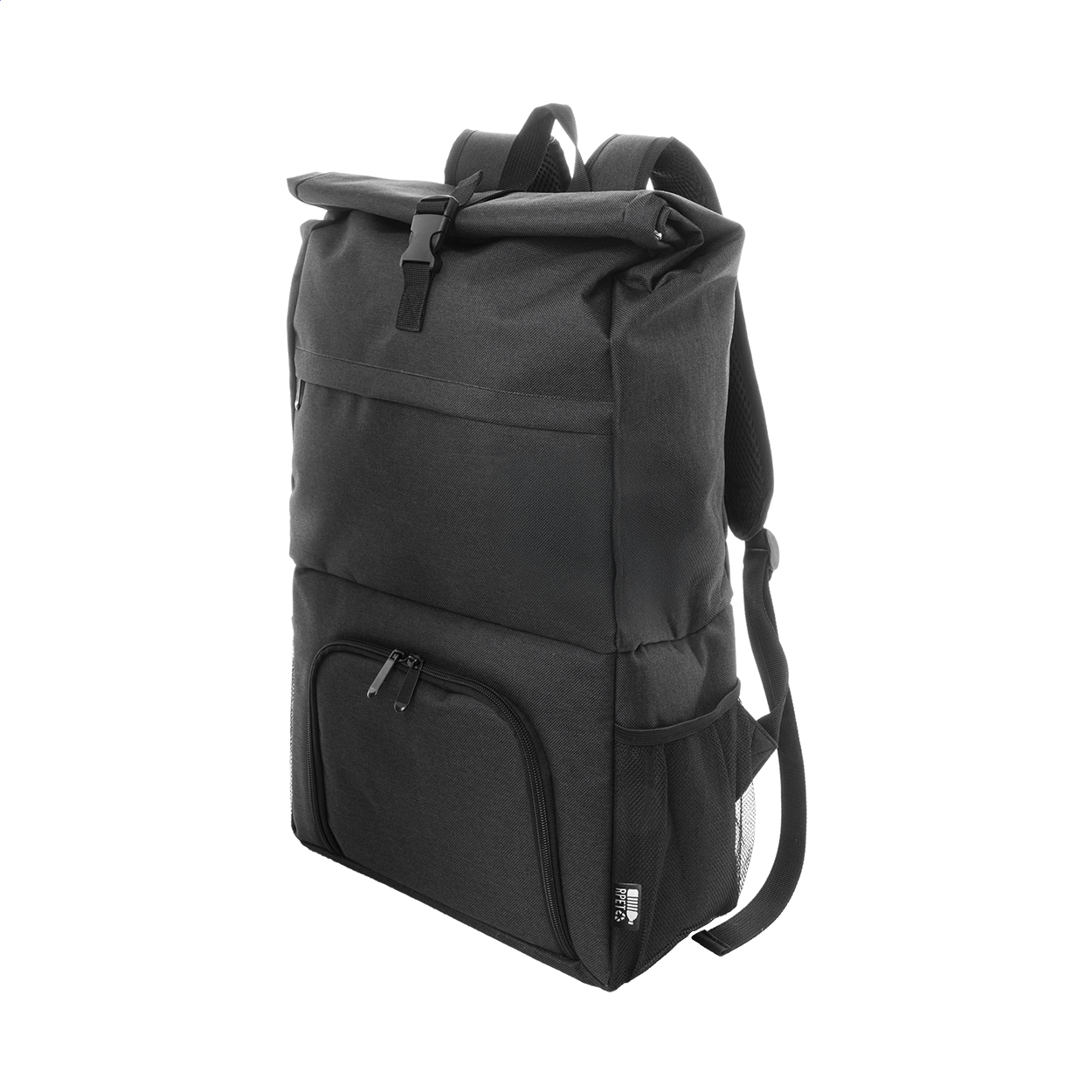 Sac à dos isotherme rolltop Chilltop personnalisé en RPET 600D imprimé avec logo
