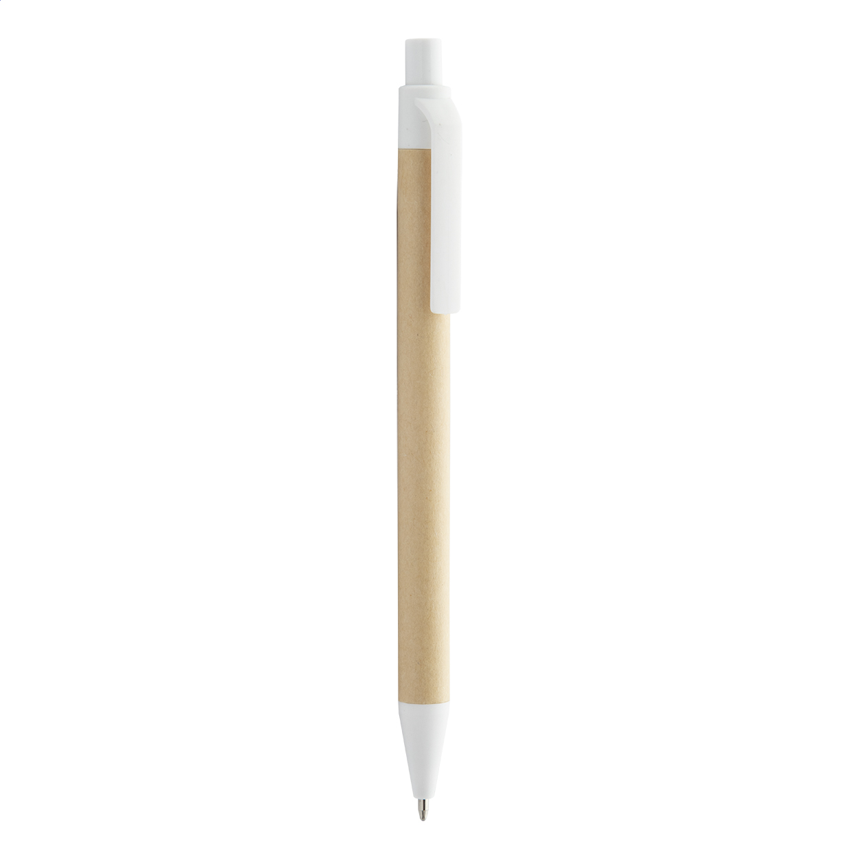 Stylo bille Plarri personnalisé en papier recyclé et PLA biodégradable