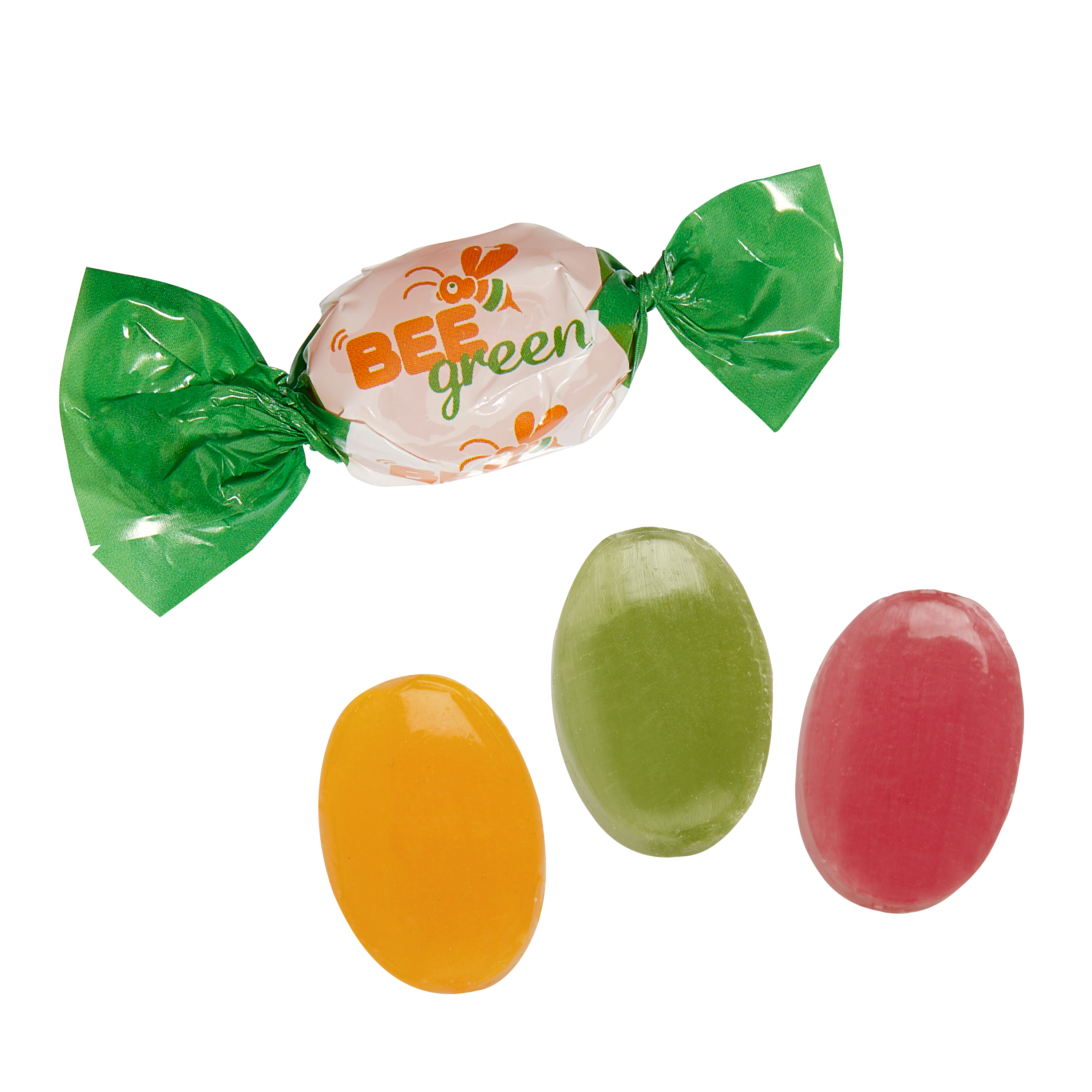 Bonbons in kompostierbaren Verpackungen - Dülmen