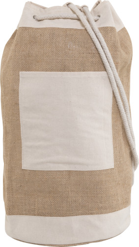 Sac de plage personnalisé avec cordons - Alexia