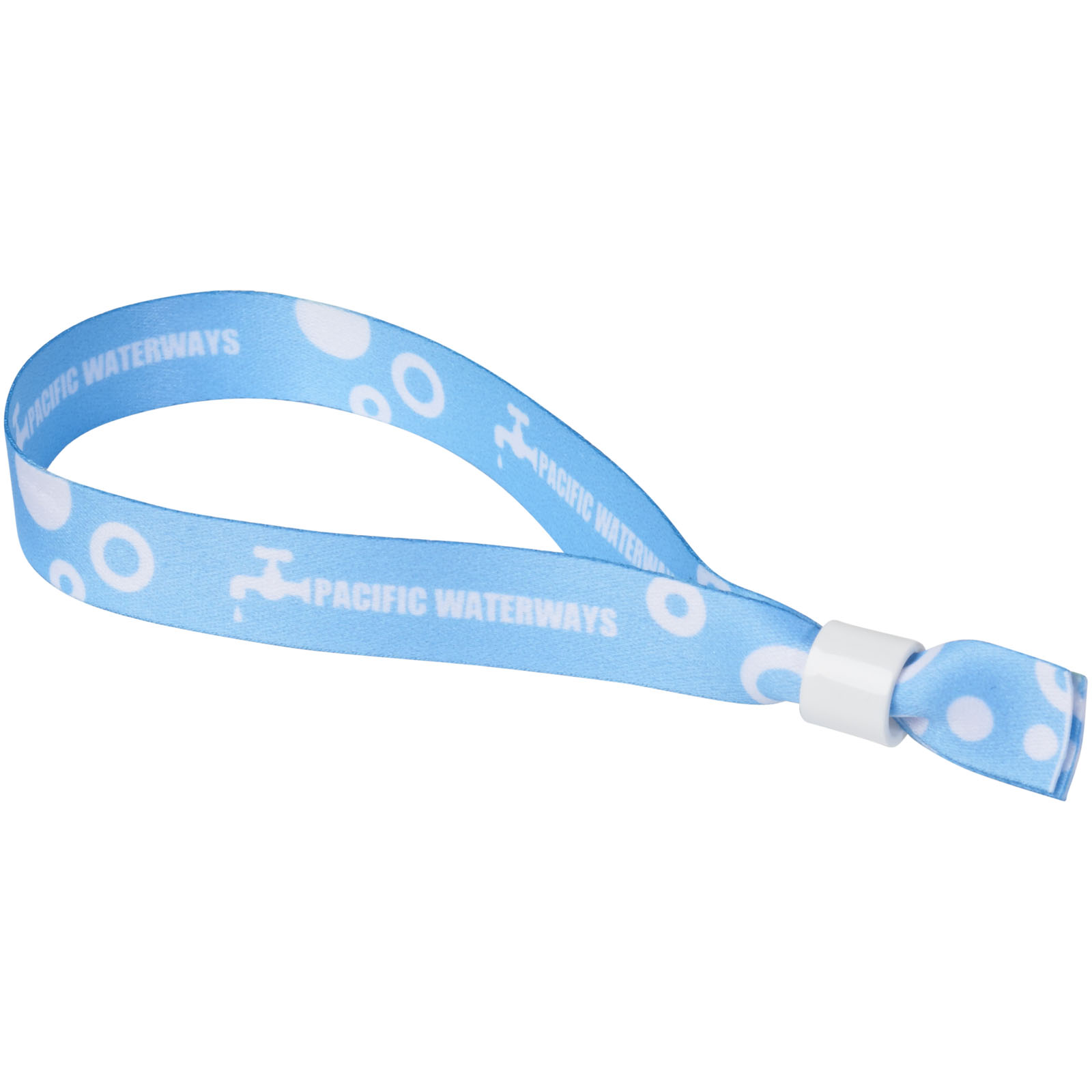 Festivalarmband mit Sicherheitsverschluss - Klingenthal bedrucken mit Logo