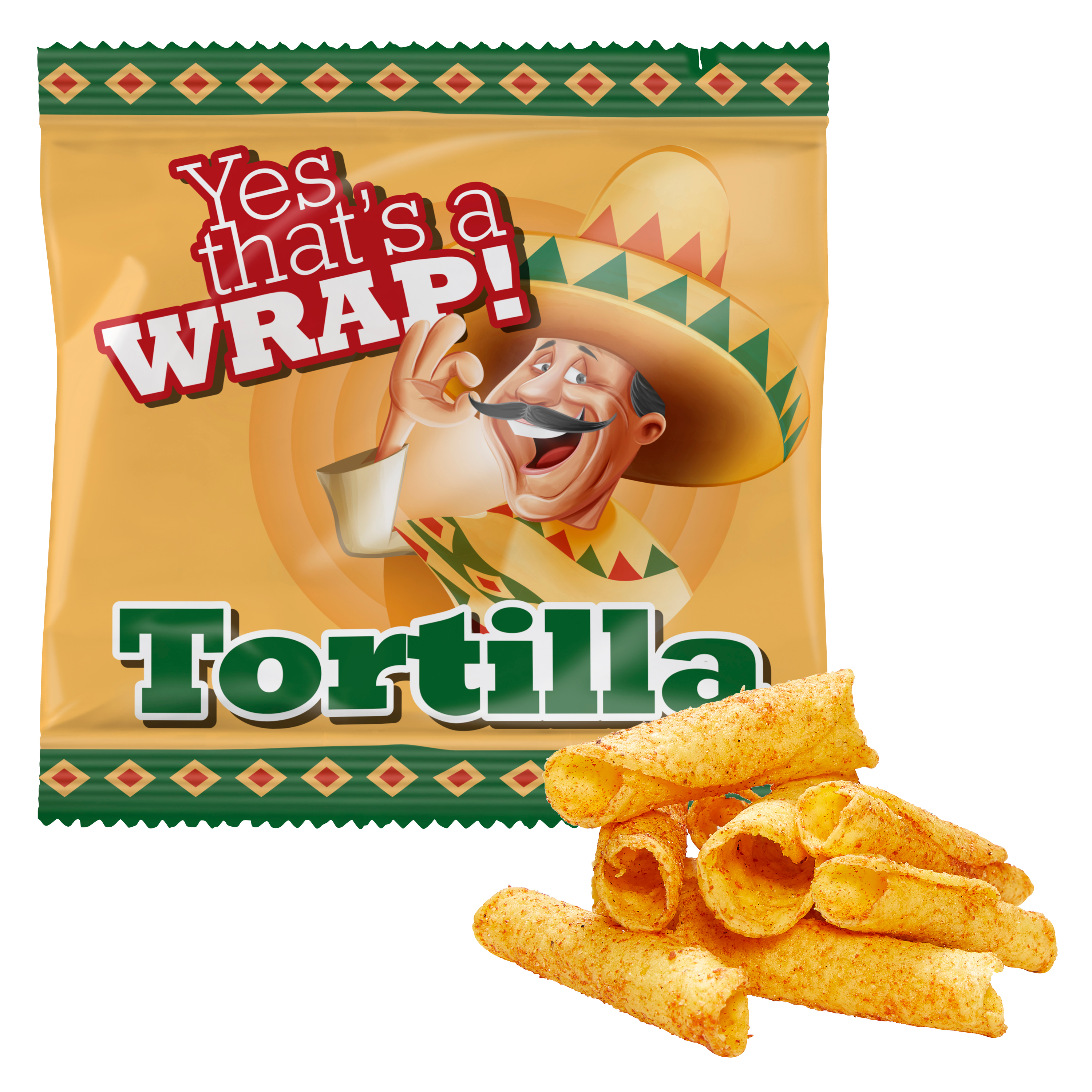 Tortilla Rollen Knusper-Snack - Bramsche