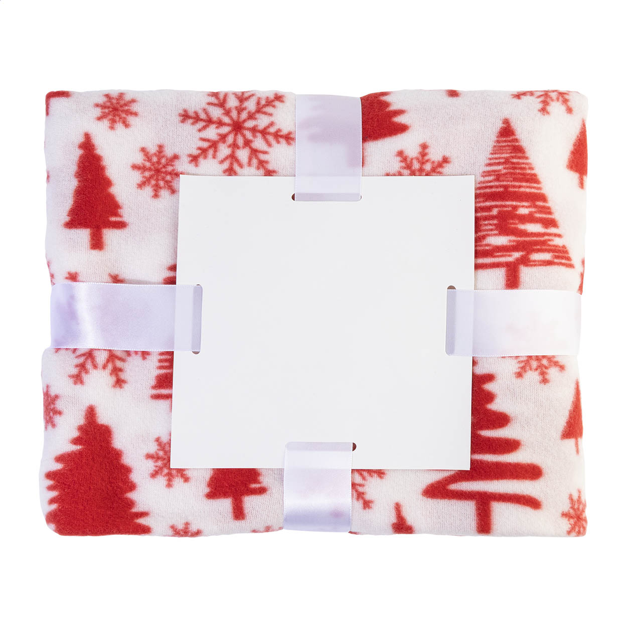 Kokkola Weihnachtsdecke aus RPET-Fleece 160 g/m² mit Logo bedrucken mit Logo