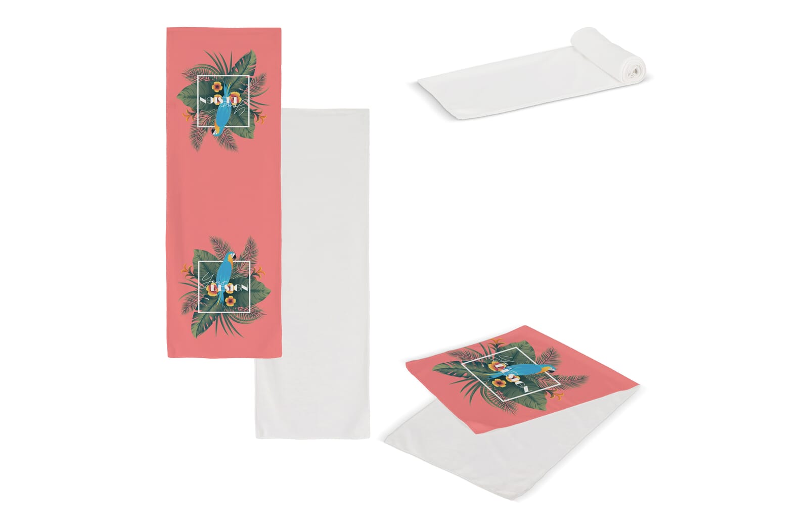 Serviette rafraîchissante RPET - Bellecombe-en-Bauges