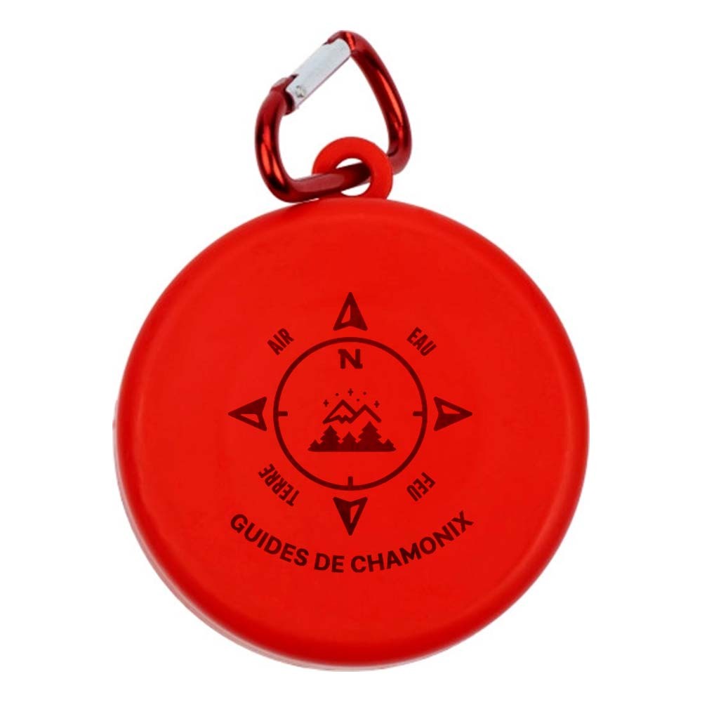 Gobelet Pliable avec Compartiment et Mousqueton - Rambouillet