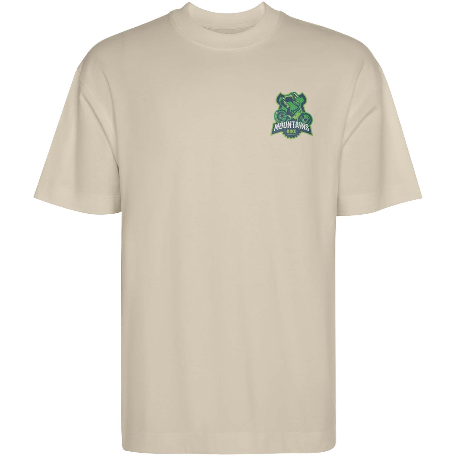 Chow übergroßes Unisex-T-Shirt mit kurzen Ärmeln